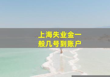 上海失业金一般几号到账户