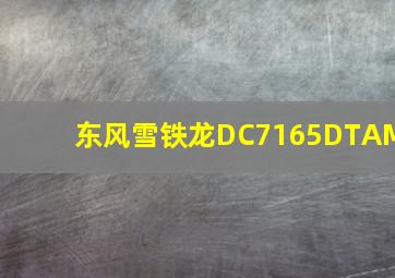 东风雪铁龙DC7165DTAM