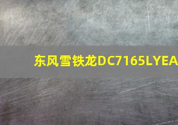 东风雪铁龙DC7165LYEA