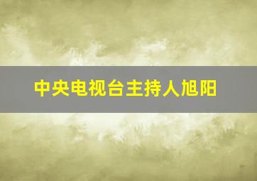 中央电视台主持人旭阳