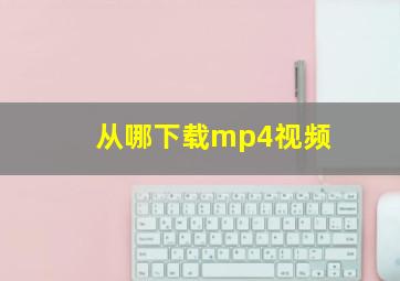 从哪下载mp4视频