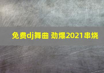 免费dj舞曲 劲爆2021串烧