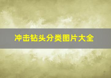 冲击钻头分类图片大全