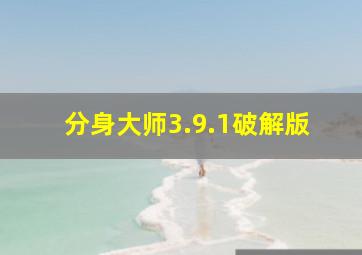 分身大师3.9.1破解版