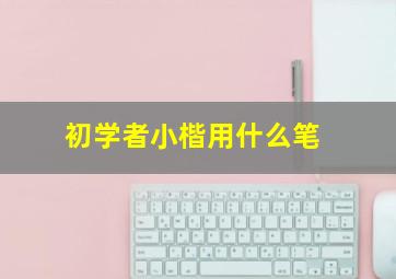 初学者小楷用什么笔