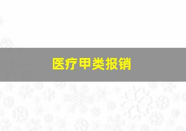 医疗甲类报销