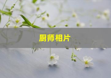 厨师相片