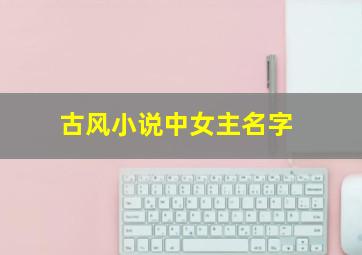 古风小说中女主名字