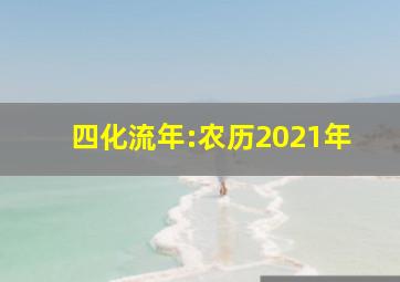 四化流年:农历2021年