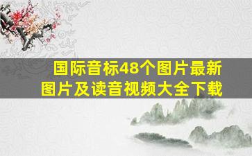 国际音标48个图片最新图片及读音视频大全下载