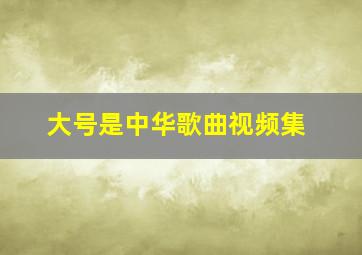 大号是中华歌曲视频集