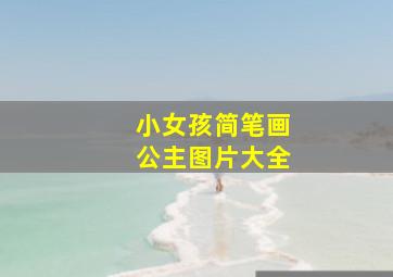 小女孩简笔画公主图片大全