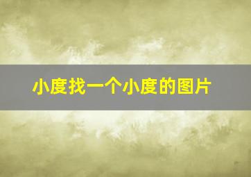 小度找一个小度的图片