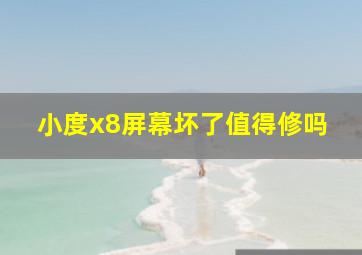 小度x8屏幕坏了值得修吗