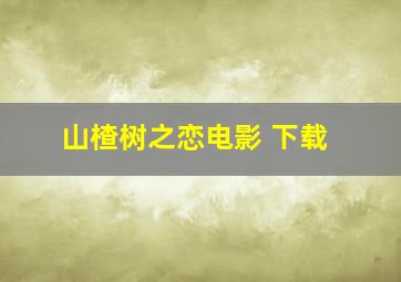 山楂树之恋电影 下载