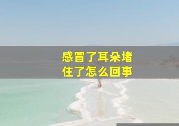 感冒了耳朵堵住了怎么回事