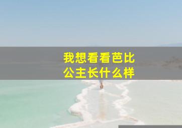 我想看看芭比公主长什么样