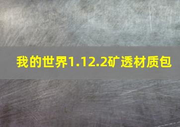 我的世界1.12.2矿透材质包