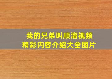 我的兄弟叫顺溜视频精彩内容介绍大全图片