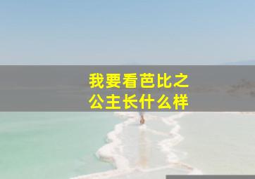 我要看芭比之公主长什么样