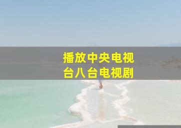 播放中央电视台八台电视剧