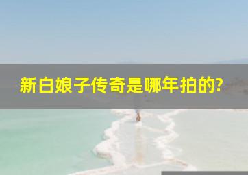 新白娘子传奇是哪年拍的?