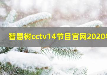 智慧树cctv14节目官网2020年