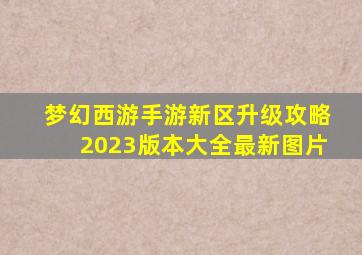 梦幻西游手游新区升级攻略2023版本大全最新图片