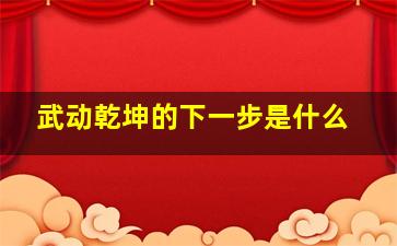 武动乾坤的下一步是什么