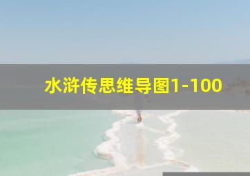 水浒传思维导图1-100