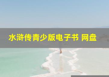 水浒传青少版电子书 网盘