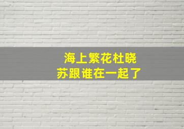 海上繁花杜晓苏跟谁在一起了