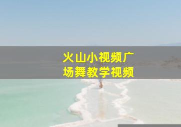 火山小视频广场舞教学视频