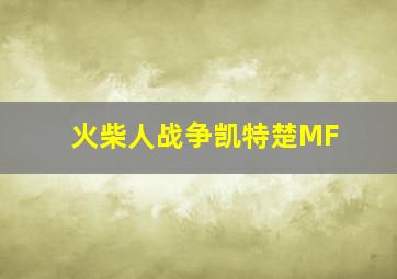 火柴人战争凯特楚MF