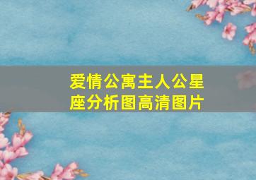 爱情公寓主人公星座分析图高清图片