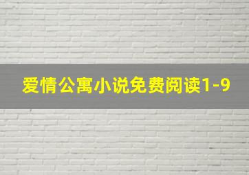 爱情公寓小说免费阅读1-9