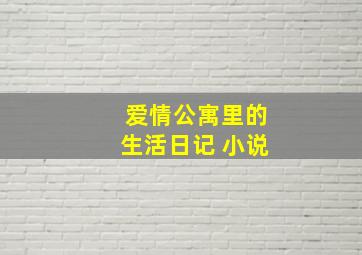 爱情公寓里的生活日记 小说