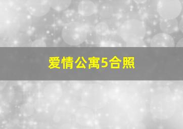 爱情公寓5合照