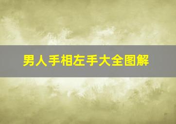 男人手相左手大全图解