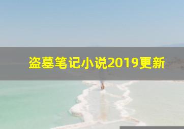 盗墓笔记小说2019更新