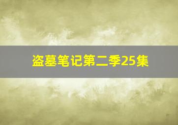 盗墓笔记第二季25集