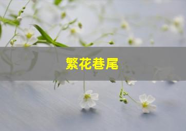 繁花巷尾