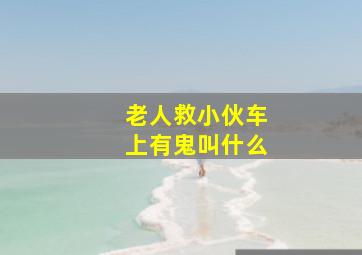 老人救小伙车上有鬼叫什么