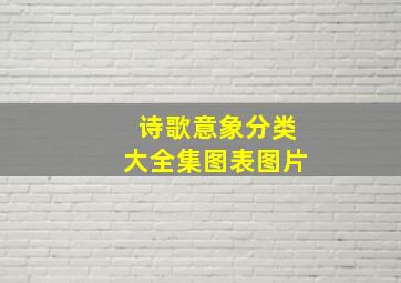 诗歌意象分类大全集图表图片