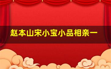 赵本山宋小宝小品相亲一