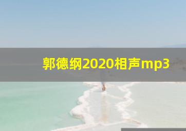 郭德纲2020相声mp3