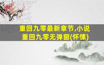 重回九零最新章节,小说重回九零无弹窗(怀愫)