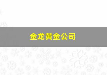 金龙黄金公司