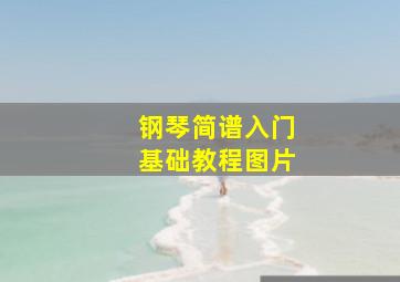 钢琴简谱入门基础教程图片