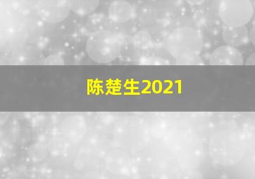 陈楚生2021